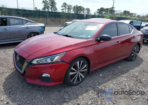 2019 Nissan Altima 2.5 Sr from USA, damaged, VIN 1N4BL4CV6KN319798